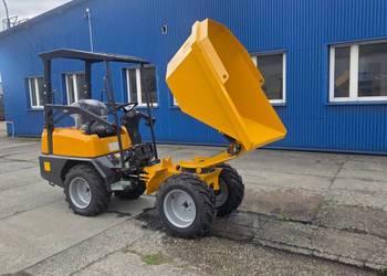 Wozidło budowlane AT130 KUBOTA D1105, 4x4 - ładownośc 1300 kg, obrotowa ko…