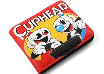 Mugman | 13 cm | Eko-Skóra | Portfel | Cuphead