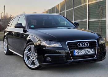 SPRZEDAM !!! AUDI A4 B8 2.0TDI CR 143KM 2008r S-LINE Bi-Xenon LED