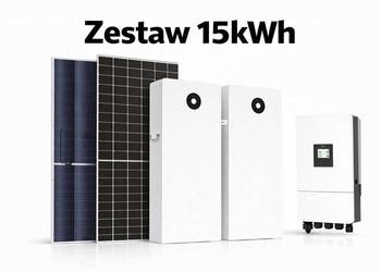 Zestaw budżetowy 15kWh LV (panele, inwerter 3 fazy, magazyn 32 kWh)