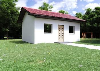 Projekt domu ZG1a - na zgłoszenie (bez pozwolenia)