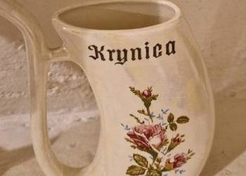KRYJICZANKA naczynie służące do picia wody w uzdrowisku porcelana  PRL