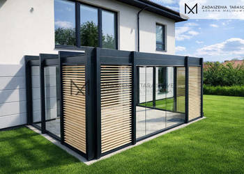 Zadaszenie tarasu | Drewno klejone BSH | Na wymiar