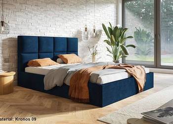 Łożko tapicerowane slim I -140x200 cm Stelaż metalowy