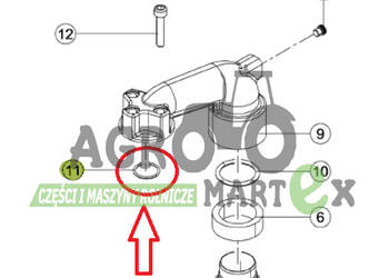 0003642420, 00 0364 242 0, 3642420 PIERŚCIEŃ CLAAS