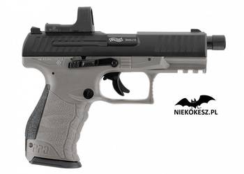 Pistolet wiatrówka Walther PPQ M2 Q4 TAC Combo 4,6" SET 4,5 mm