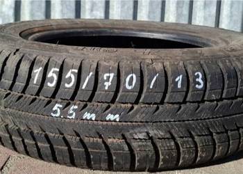 1 x Opona całoroczna Goodyear Vector 5+ 155/70R13 75 T 5,5mm Czarna Opona