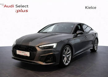 Audi A5 Sportback 45TFSI 265 KM Quattro Sline B&O MatrixLed Tempopmat Kame…