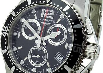 Longines HydroConquest Chronograf Quartz 41 mm – 300 m, szafir, Swiss Made