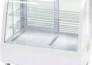 Witryna Chłodnicza Gastronomiczna Biała 2-Półkowa LED Stalgast 852103