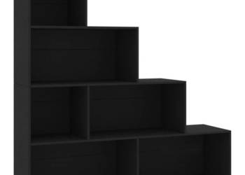 vidaXL Regał na książki/przegroda, czarny, 155x24x160 cm(SKU:800658)