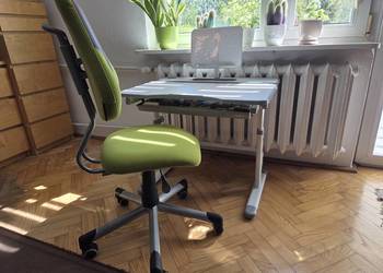 Biurko Cubby/Mark Adler + krzesło Mayer Actikid A3 dla dzieci.