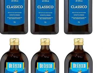 6x De Cecco Classico Oliwa z oliwek Extra Virgin Olio Extra Vergine 6 x 1 l