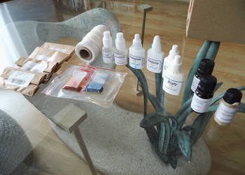 Materiały na mydła i świece. Rękodzieło.