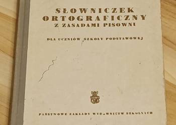 St. Jodłowski i W. Taszycki - Słowniczek ortograficzny z zasadami pisowni