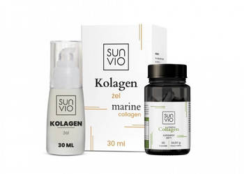 Zestaw kolagen żel 30ml + kapsułki