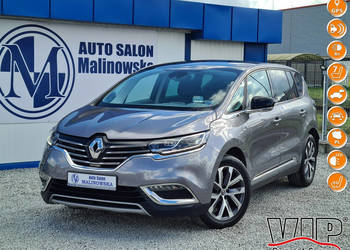 Renault Espace 7-Osób SzklanyDach Navi Kamera HeadUp 2xPDC Skóra Grzane+Ma…