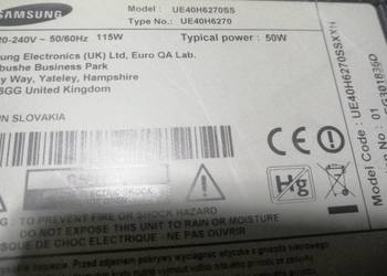 Płyty z tv samsung Ue40h6470