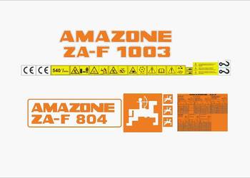 Naklejki Amazone ZA -F 1003 mocny klej, odporne, laminat UV