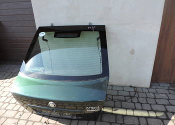 SKODA OCTAVIA I HB FL KLAPA BAGAŻNIKA TYŁ TYLNA SZYBA 9570
