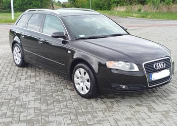 Czarne audi A4 B7 2.0 Benzyna Gaz sekwencja Rok 2005 jeden właściciel w PL