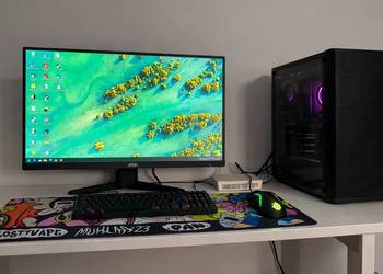 Zestaw gamingowy – komputer + monitor + akcesoria | 165 Hz | RTX 4060 Ti