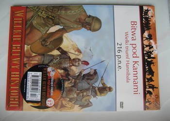 Osprey: Bitwa pod Kannami 216 p.n.e., książka + DVD/Nowe!