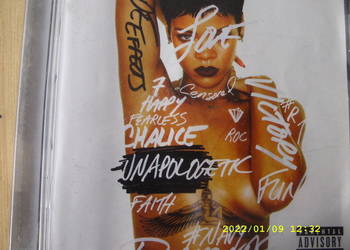 $ POP plyta cd; Rihanna- Unapologetic   2012 R.