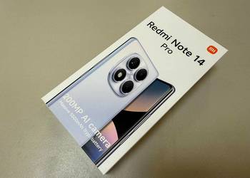 Nowy Smartfon Xiaomi Redmi Note 14 Pro 8 GB, 256 GB 4G (LTE) 120Hz Czarny (