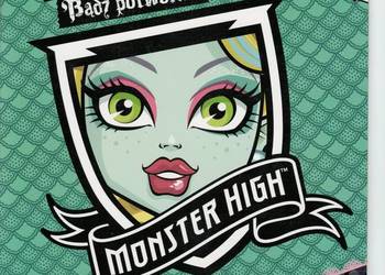 MONSTER HIGH Lagoona pamiętnik bądź sobą wyjątkowa potworna Egmont
