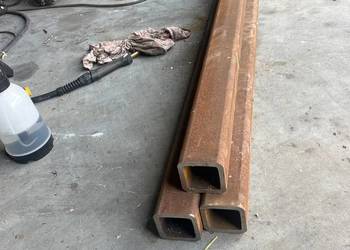 Profil zamknięty kwadrat 90x90x10 1500mm zaczep agripak rsa