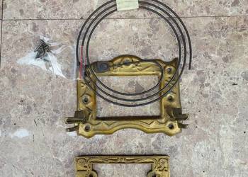 772 Gong sanki mocowanie mechanizmu starego zegara Kienzle ściennego