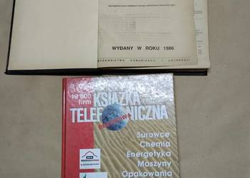 Stare książki telefoniczne