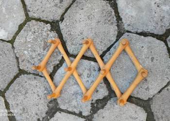 Rozkładany wieszak PRL stary Rozkładany wieszak PRL stary