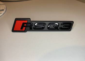 Znaczek / Emblemat  Audi Rs Q3  RSQ3  ( 83A  853 7361 )