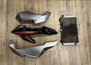 Kawasaki ninja 1000sx owiewka lewa pług chłodnica