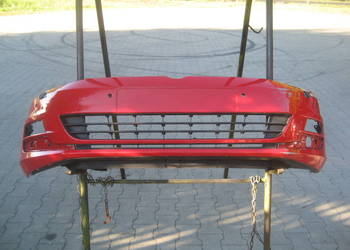 vw golf 7 vii zderzak przedni 6x pdc otwory na spryskiwacze lamp czerwony