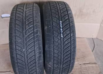 2x używane opony zimowe wielosezonowe 205 60 16 ZEETEX