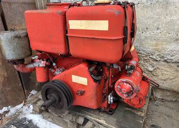 Silnik Andoria s15 kompletny z rozrusznikiem oryginał plomby ciągnik sam es