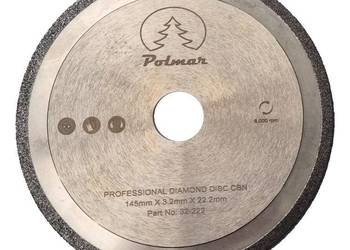 Tarcza Szlifierska CBN Polmar Professional Diamond Disc 145 x 3,2 x 22,2 mm