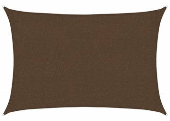 Żagiel przeciwsłoneczny 160 g/m² brązowy 2x3 m HDPE WM-311777