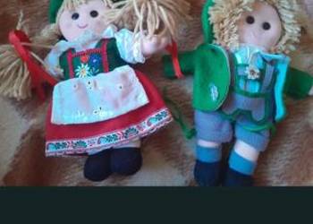 Lalki kolekcjonerskie / chłopak z dziewczyną/ w stroju bawarskim