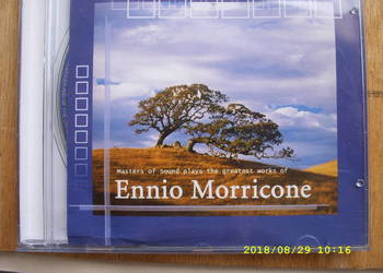 $ Plyta CD filmowa ; ennio morricone--masters of sound .