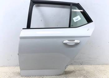 DRZWI LEWY TYŁ SKODA FABIA III Hatchback Candy White
