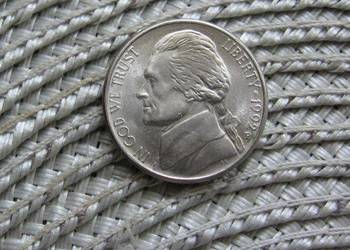 USA 5 Cent 1992r - P - Ładna