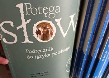 Potęga słowa polski podręcznik używane antykwariat szkolne księgarnia Praga