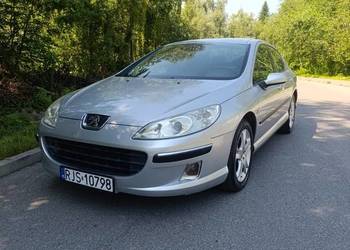 Peugeot 407  /2.0 HDi  / Sedan / Skóry/ Niski przebieg 163 tys / Alus