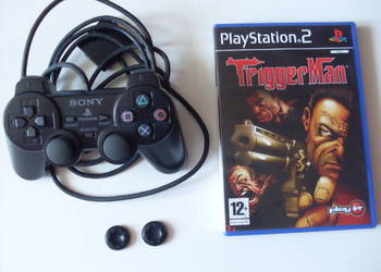 Joypad i gra Trigger Man do konsoli ps2