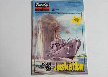 Mały Modelarz nr 3/2000, polski trałowiec ORP Jaskółka
