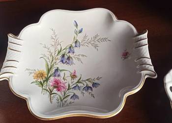 Patera z dzwonkami w bukiecie. Syg.Weimar Porzellan. Lata 80 Patera z dzwonkami w bukiecie. Syg.Weimar Porzellan. Lata 80